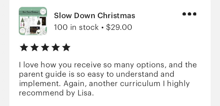 Slow Down Christmas