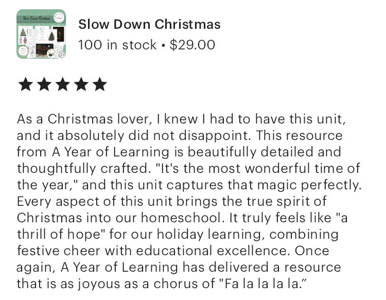 Slow Down Christmas