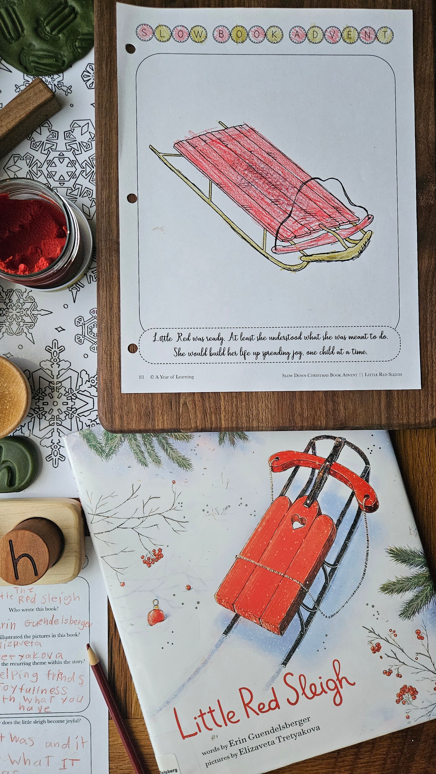 Slow Down Book Advent