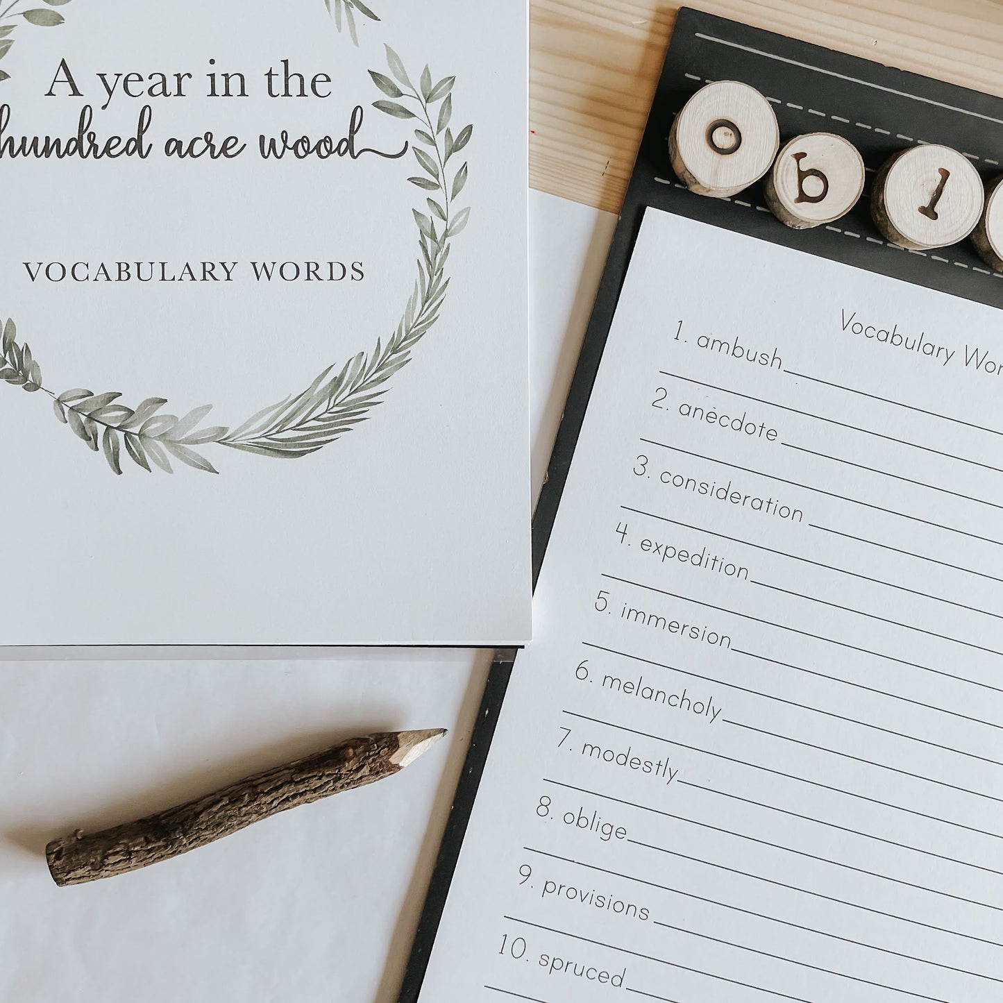 A Year in the Hundred Acre Wood Elementary