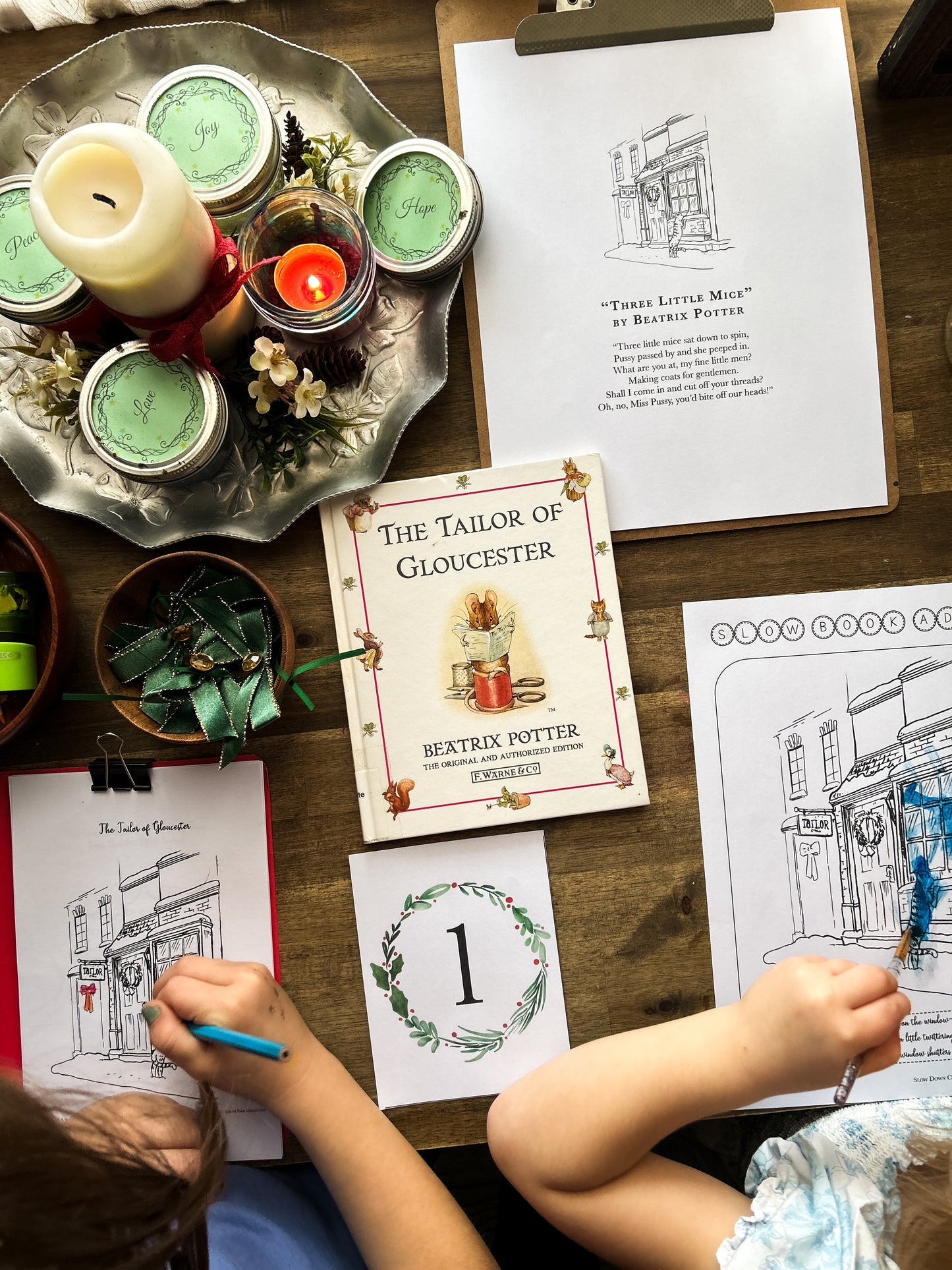 Slow Down Book Advent